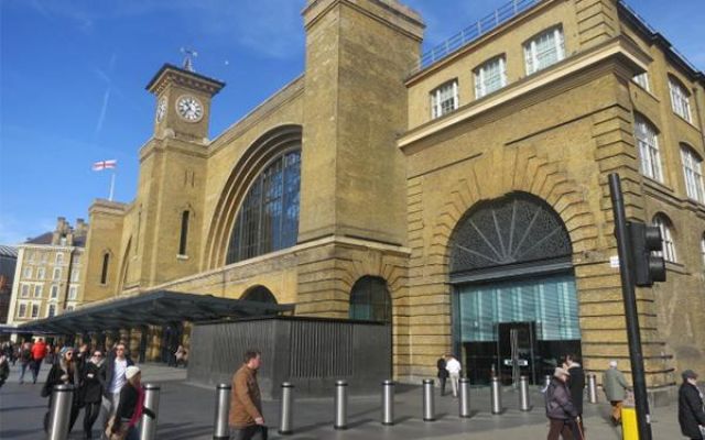 A pigeon free railway station in the UK
