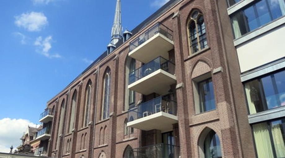 A gothic church in the Netherlands