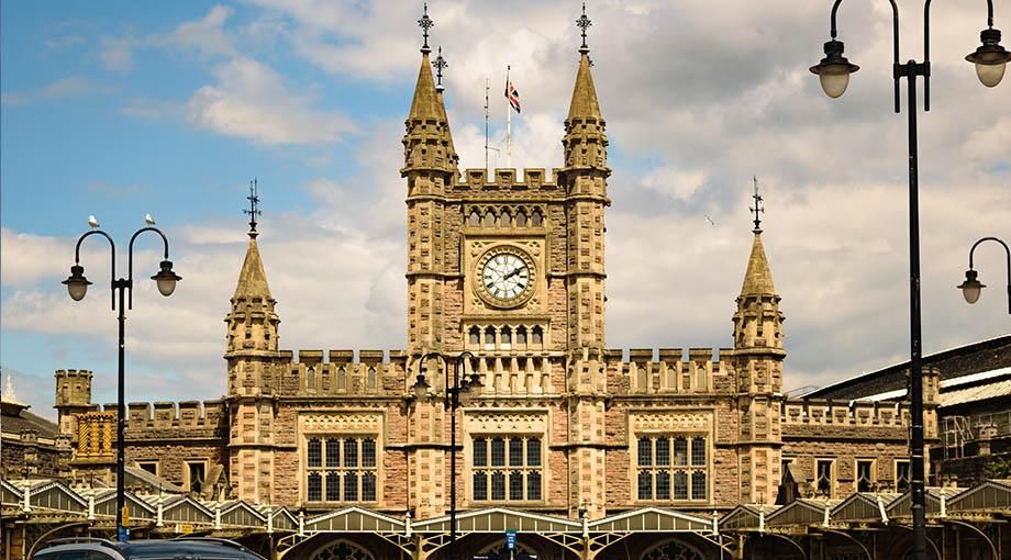 Bristol Temple Meads train station in the UK